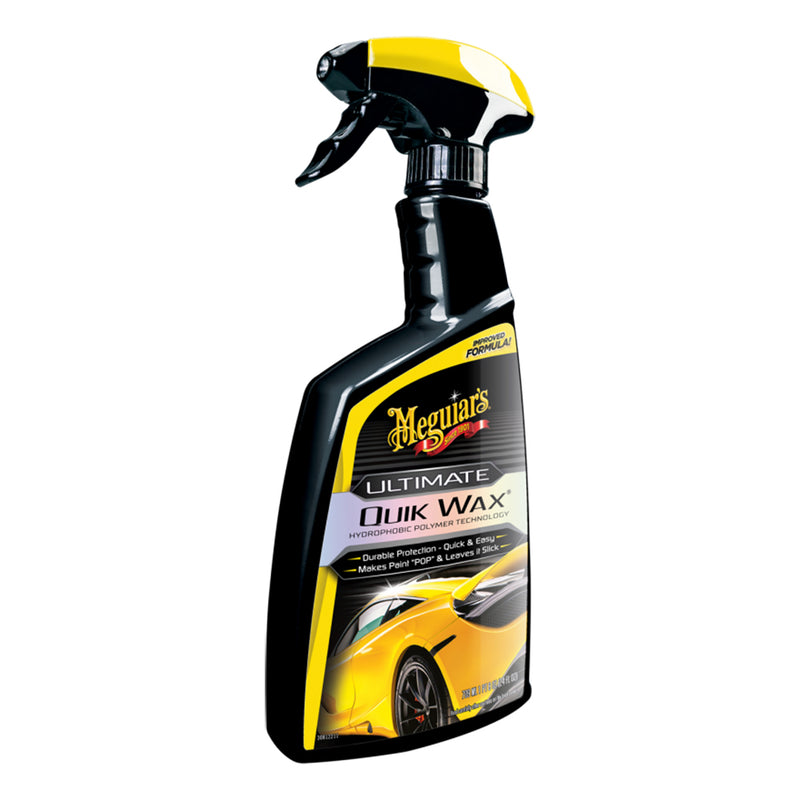 Meguiar’s Ultimate Quik Wax – Increased Gloss, Shine & Protection w-Ultimate Quik Wax - 24oz