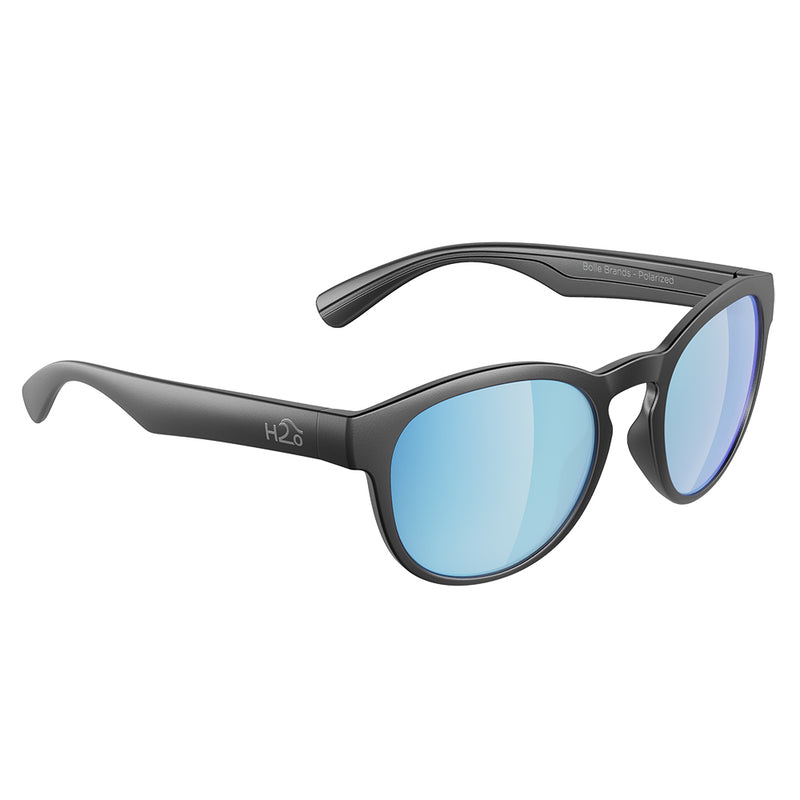 H2Optix Caladesi Sunglasses Matt Gun Metal, Grey Blue Flash Mirror Lens Cat. 3 - AR Coating