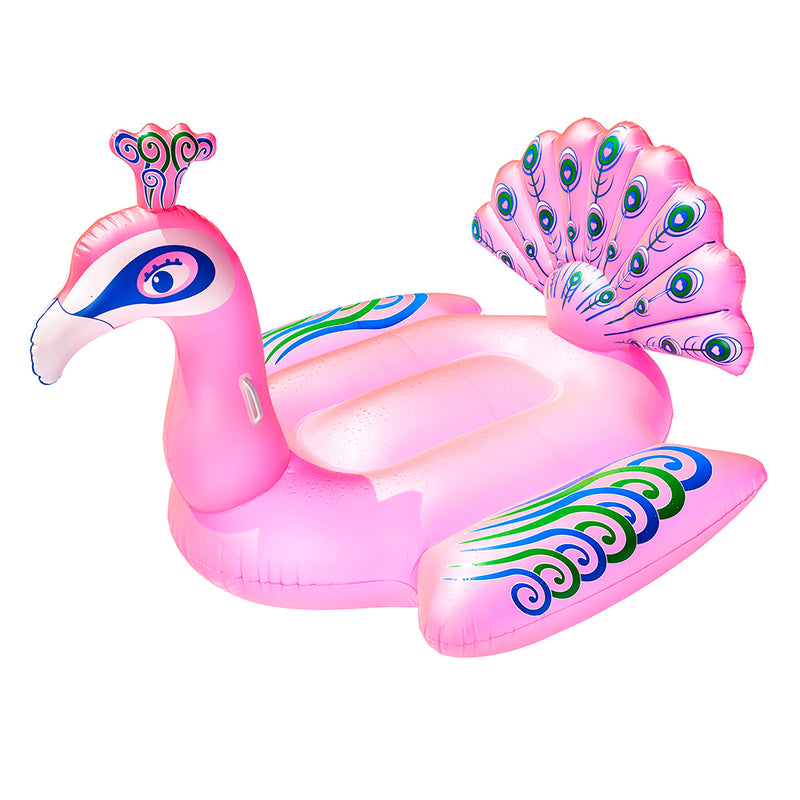 Aqua Leisure Aqua Flash Light Up Princess Peacock Ride-On Float - Pink