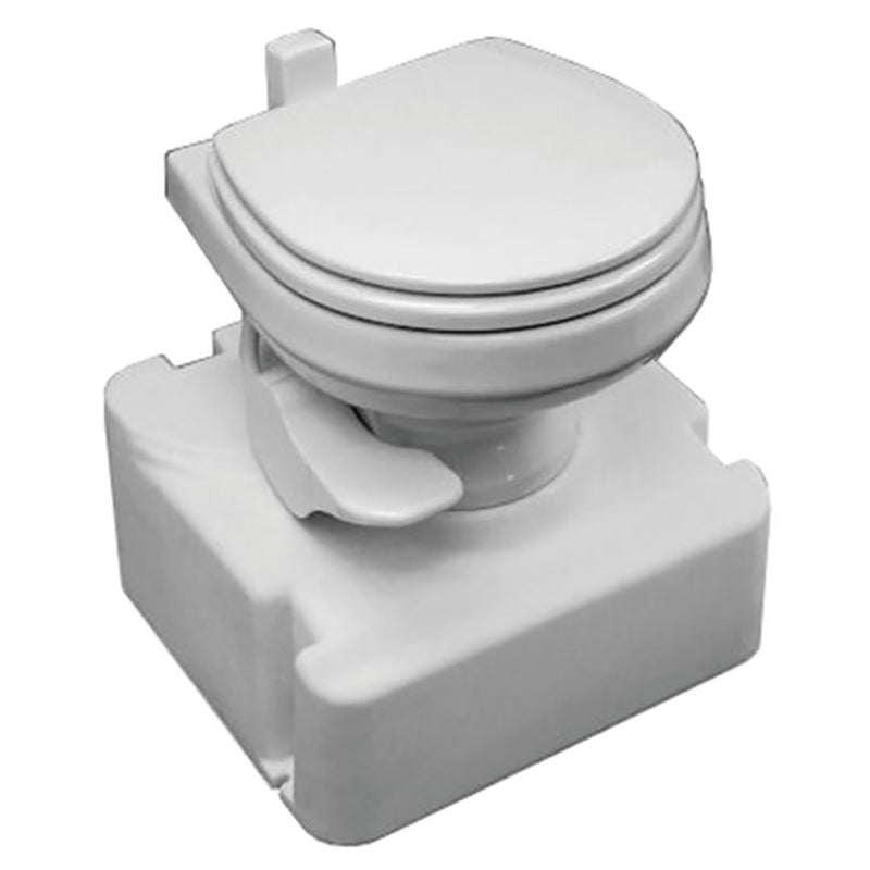 Dometic M28 - 711 Traveler Gravity Toilet w-Tank - White