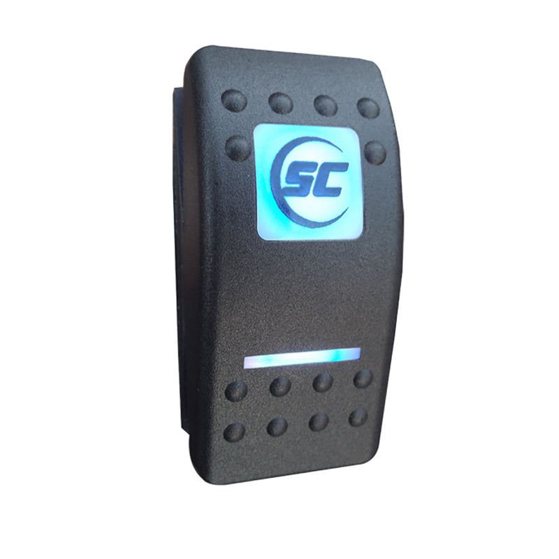 Shadow-Caster 3-Position On-Off-Momentary Marine LED Lighting Switch