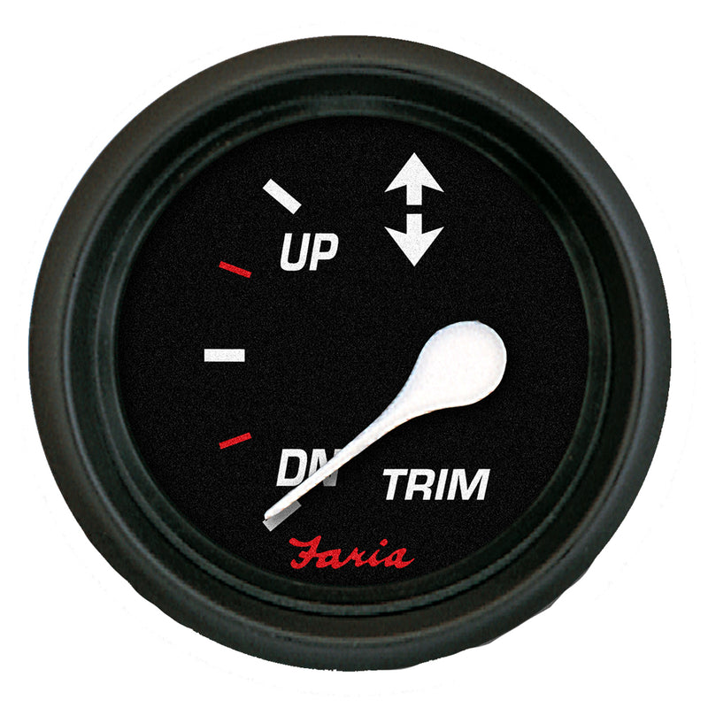 Faria Professional Red 2" Trim Gauge f-Cobra-Volvo