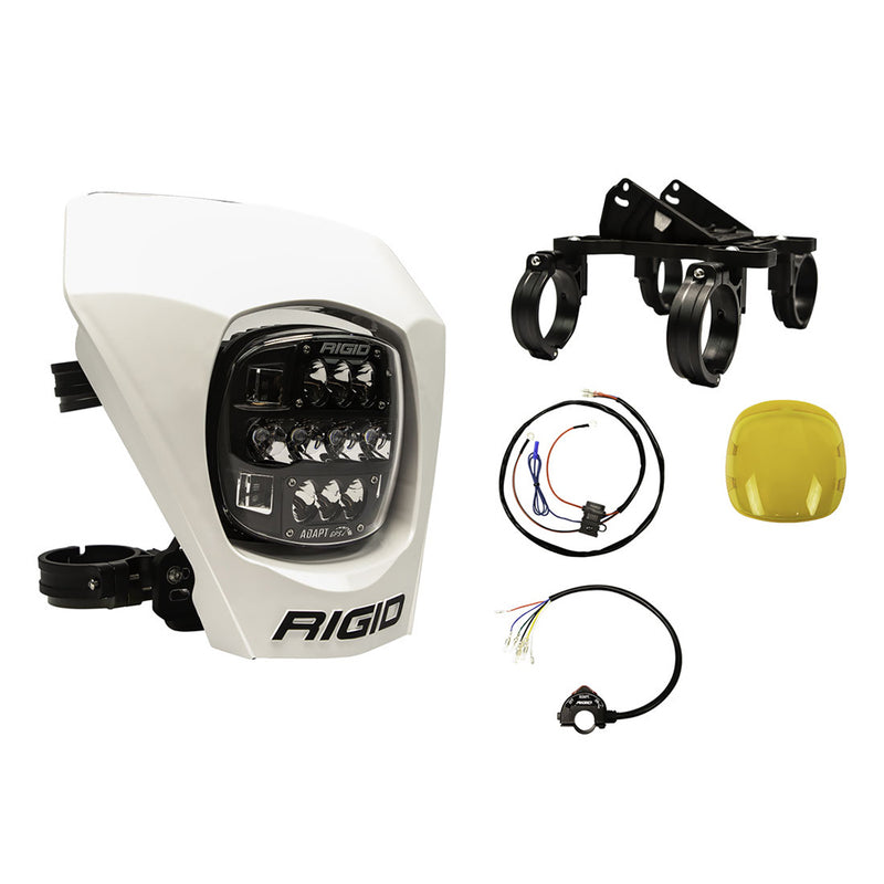 RIGID Industries Adapt XE Extreme Enduro LED Moto Kit - White