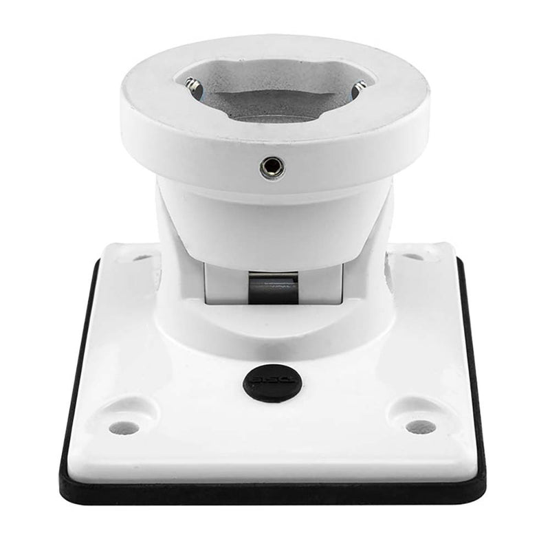 DS18 HYDRO Universal Flat Swivel Mount - White