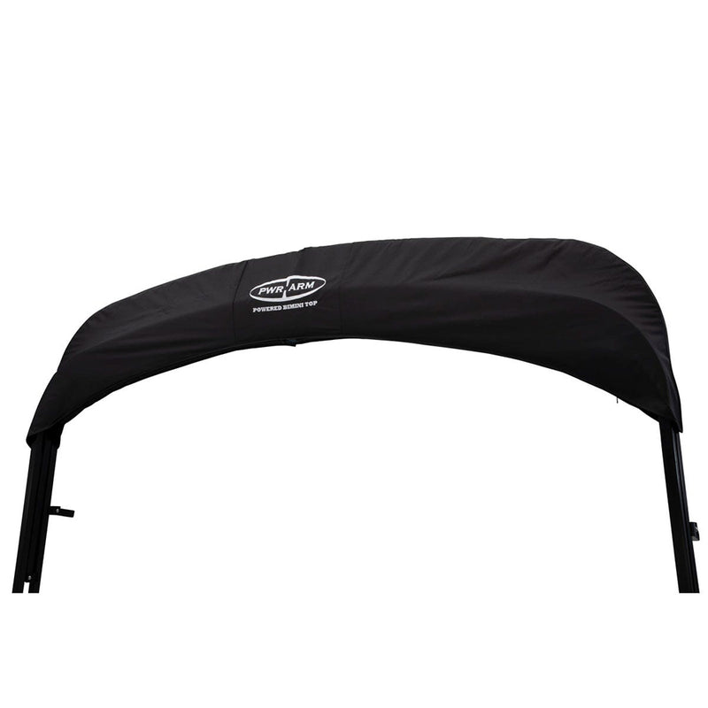 SureShade Power Bimini - Black Anodized Frame - Black Fabric