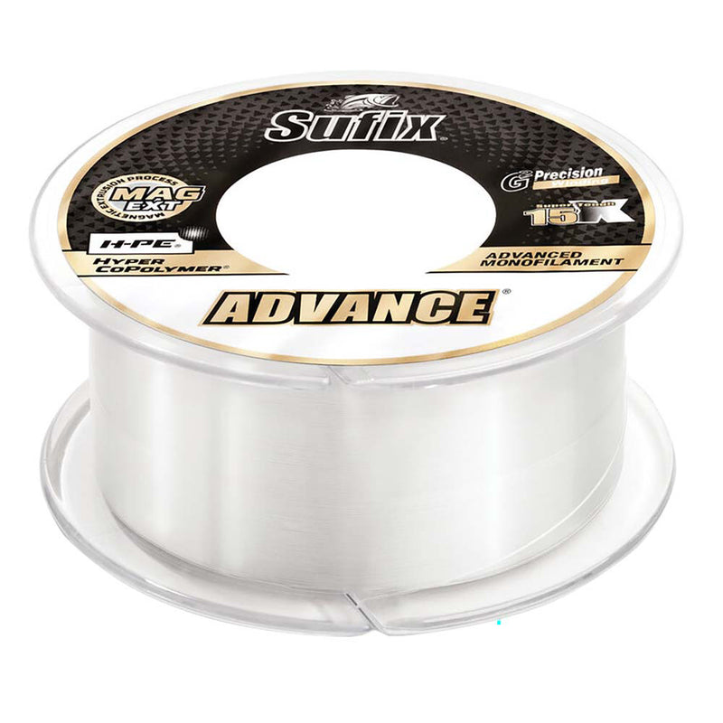 Sufix Advance Clear Monofilament - 14lb - 1200yds