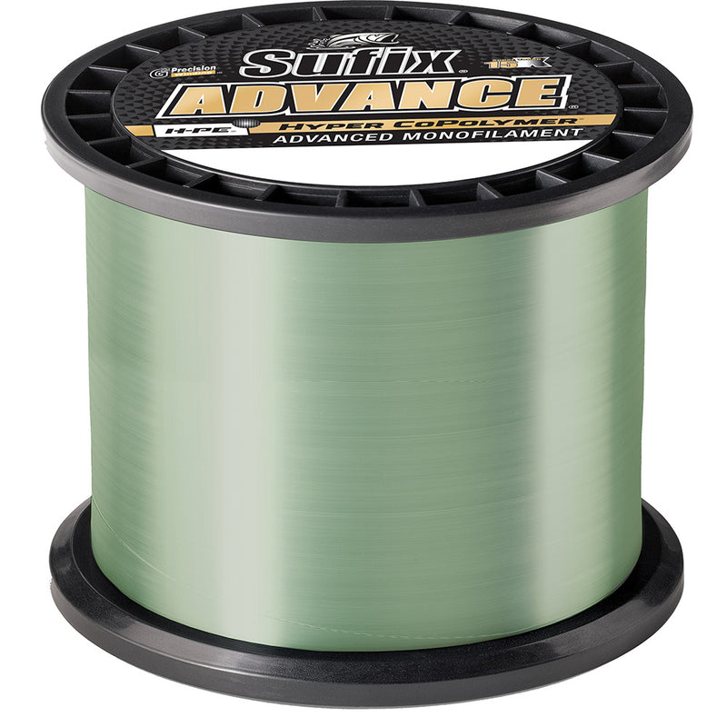 Sufix Advance® Monofilament - 8lb - Low-Vis Green - 1200 yds