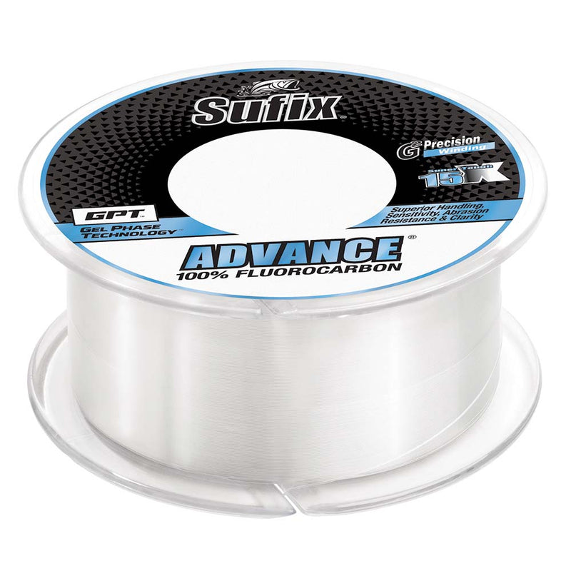 Sufix Advance® Fluorocarbon - 10lb - Clear - 200 yds