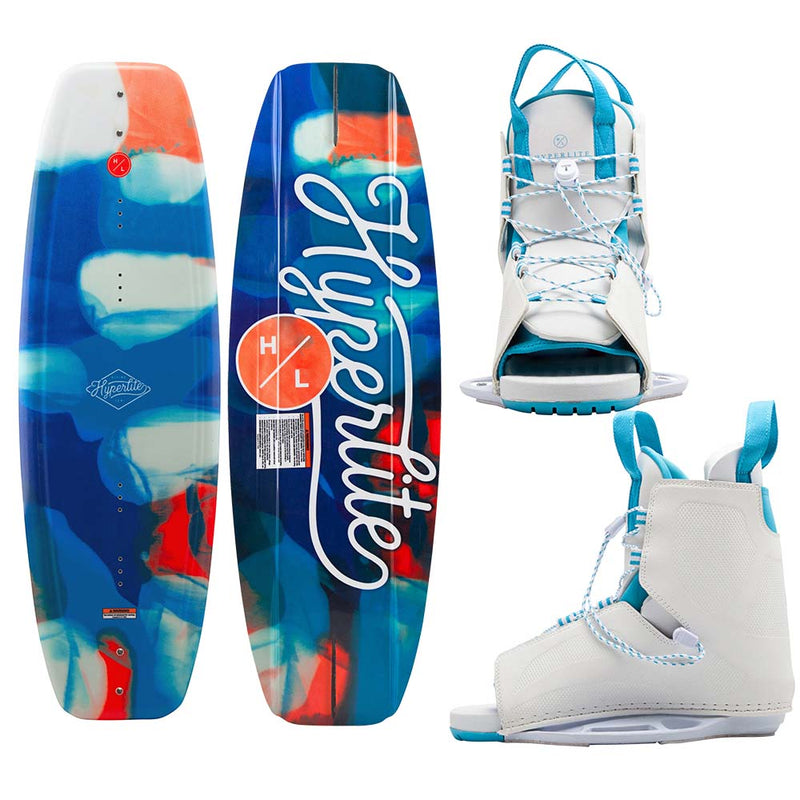 Hyperlite 2022 Divine Wakeboard w-Allure Boot - 128cm