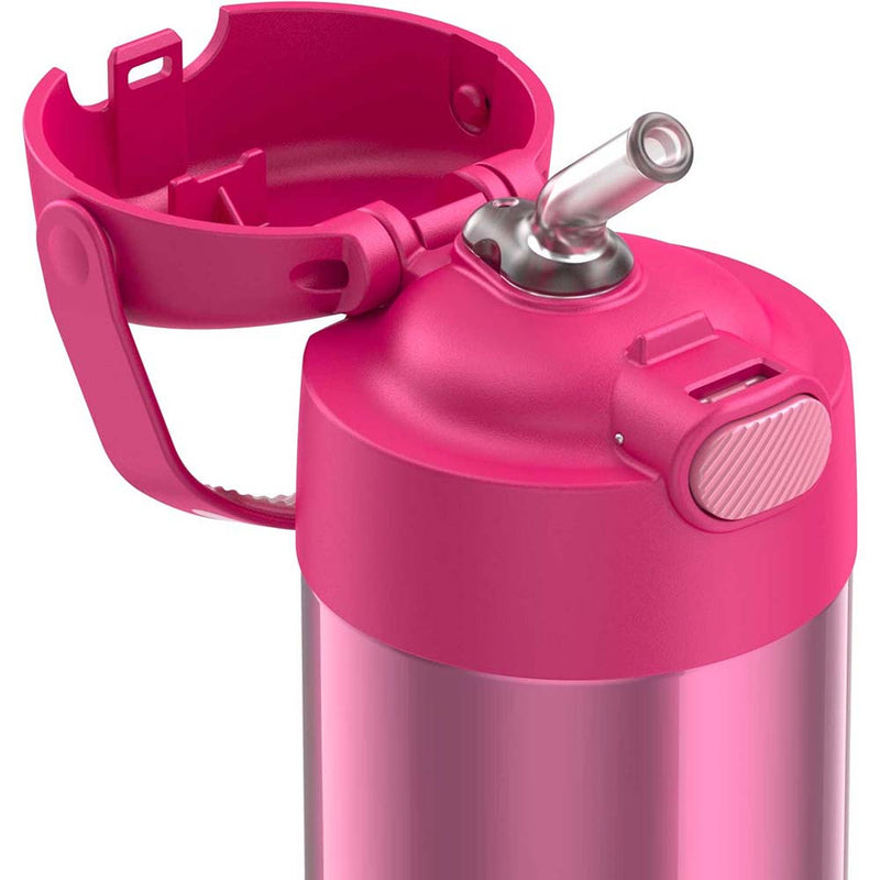 Thermos FUNtainer® Stainless Steel Insulated Straw Bottle - 12oz - Pink