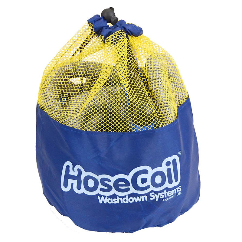 HoseCoil Expandable 50' Grey Hose Kit w-Nozzle & Bag