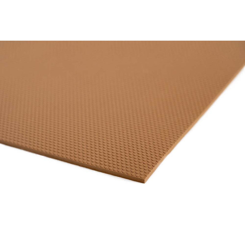 SeaDek 18" x 38" 5mm Small Sheet Mocha Embossed - 457mm x 965mm x 5mm