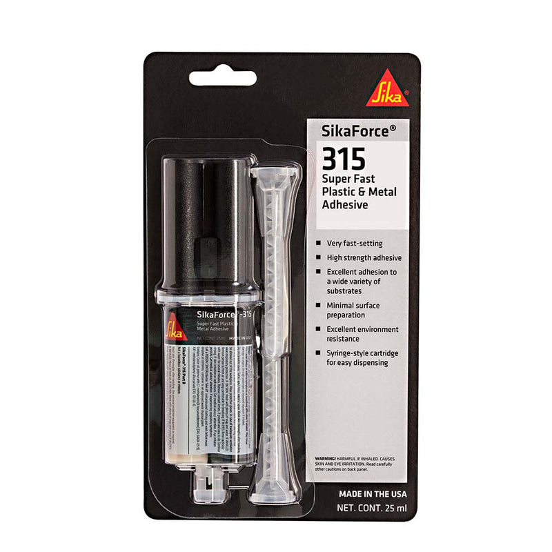 Sika SikaForce®-315 Black 25ml Cartridge