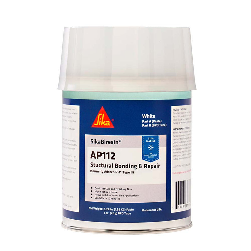 Sika SikaBiresin® AP112 White Quart BPO Hardener Required