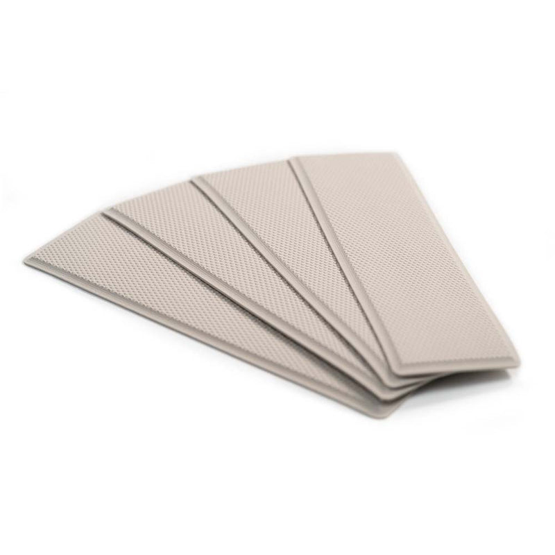 SeaDek 3.75" x 12.75" x 5mm 4-Piece Step Kit - 3.75" x 12.75" Mica Embossed - 95.25mm x 323.85mm x 5mm