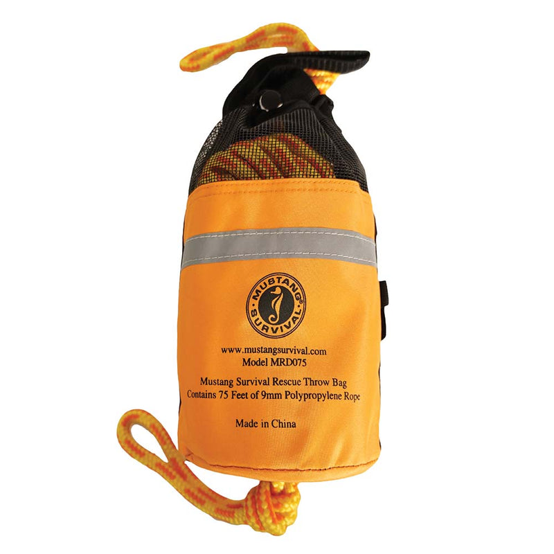 Mustang Throw Bag w-75' Rope