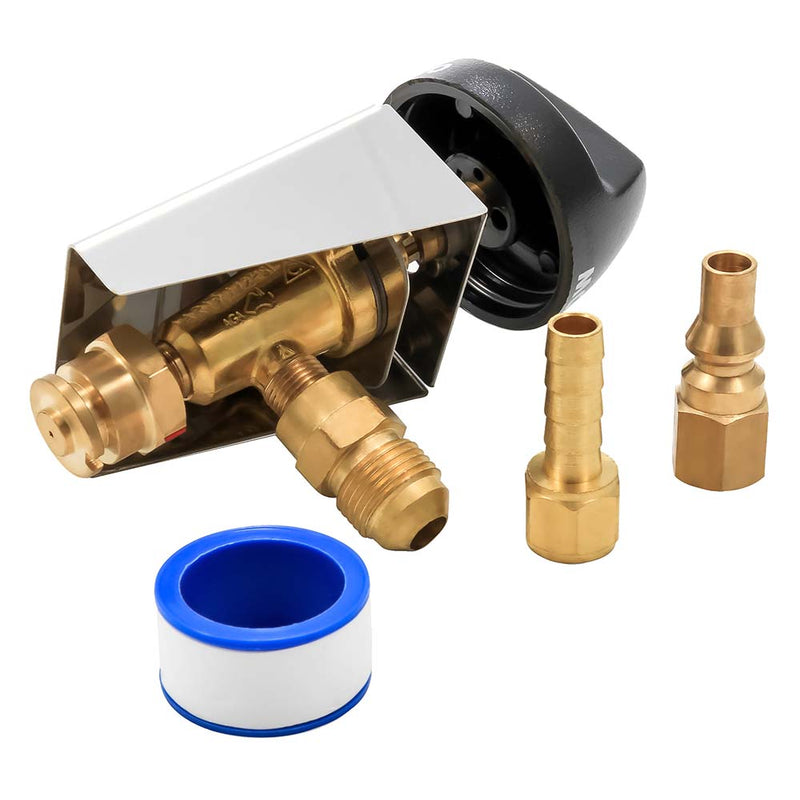 Kuuma Low-Pressure Valve Kit - 3-8 SAE x 12,000 BTU Quick Connect