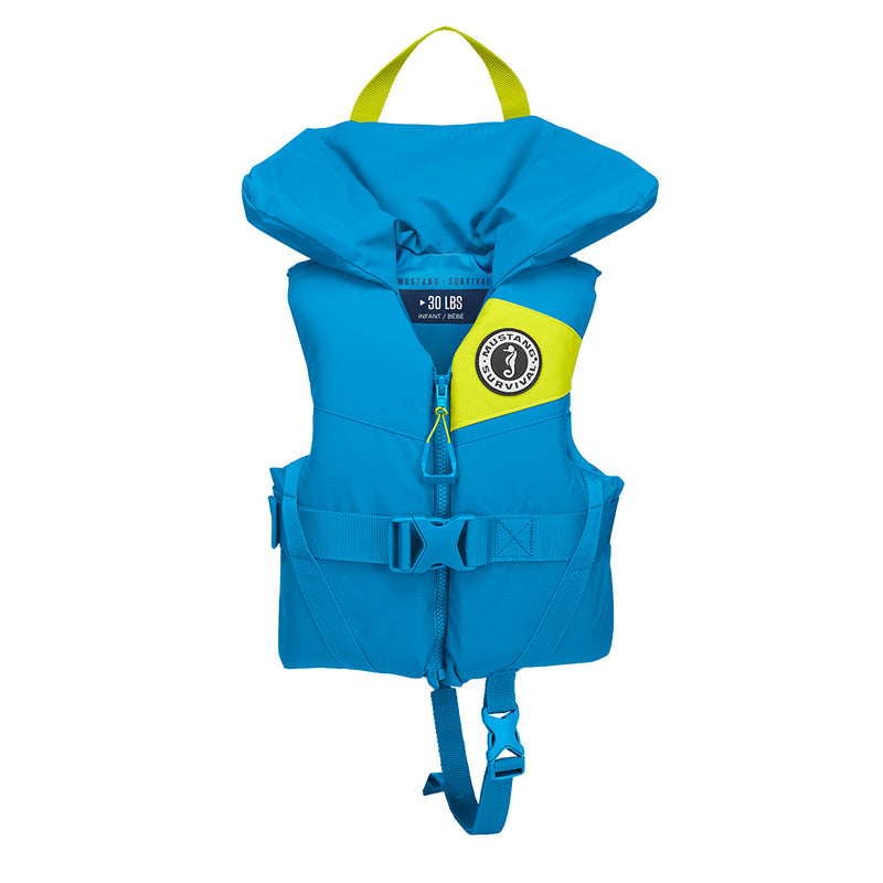 Mustang Lil' Legends Infant Foam PFD - Azure Blue