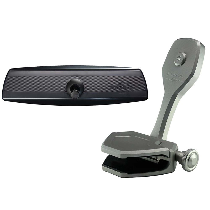 PTM Edge Mirror-Bracket Kit w-VR-140 PRO Mirror & ZXR-300 (Titanium Grey)