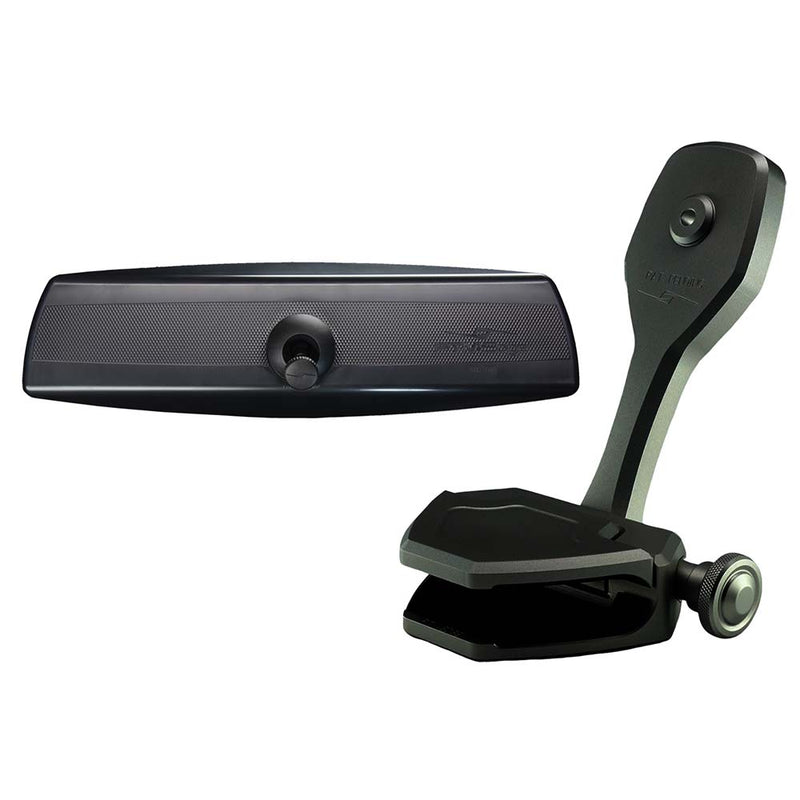 PTM Edge Mirror-Bracket Kit w-VR-140 PRO Mirror & ZXR-300 (Black)