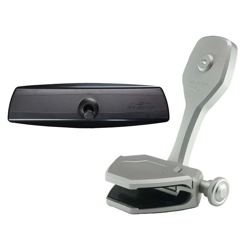 PTM Edge Mirror-Bracket Kit w-VR-140 PRO Mirror & ZXR-360 (Silver)