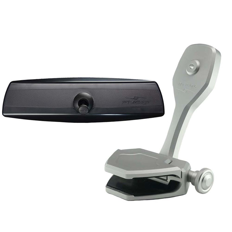 PTM Edge Mirror-Bracket Kit w-VR-140 PRO Mirror & ZXR-361 (Silver)