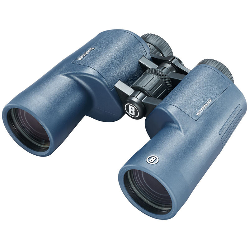 Bushnell 7x50mm H2O Binocular - Dark Blue Porro WP-FP Twist Up Eyecups