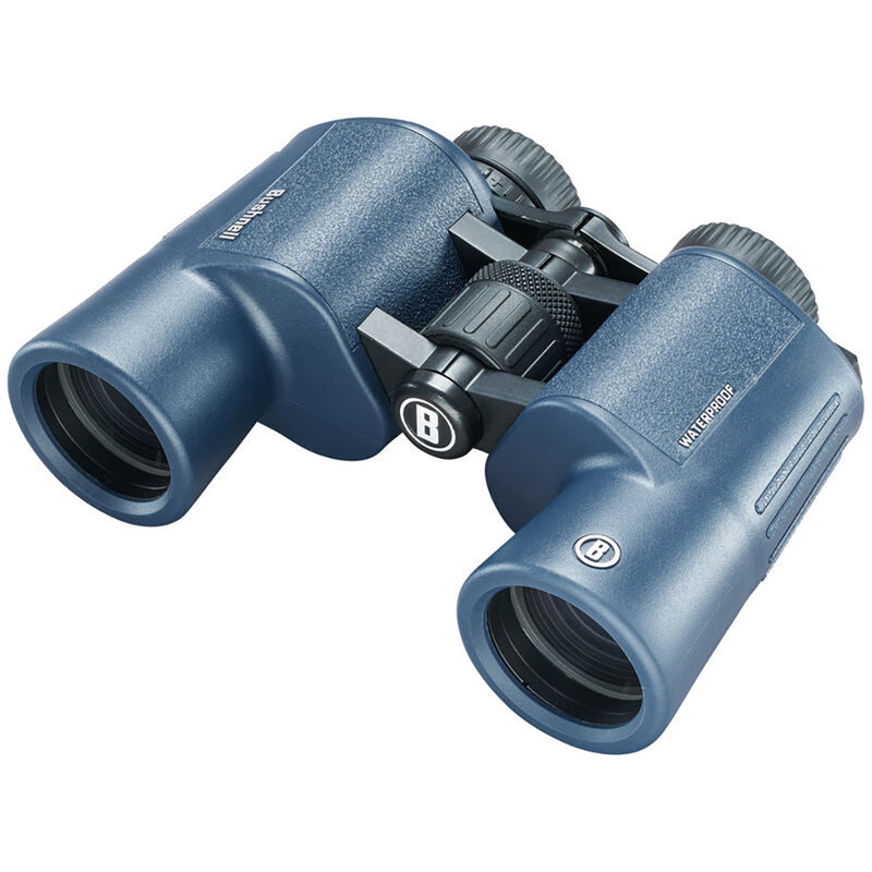 Bushnell 12x42mm H2O Binocular - Dark Blue Porro WP-FP Twist Up Eyecups