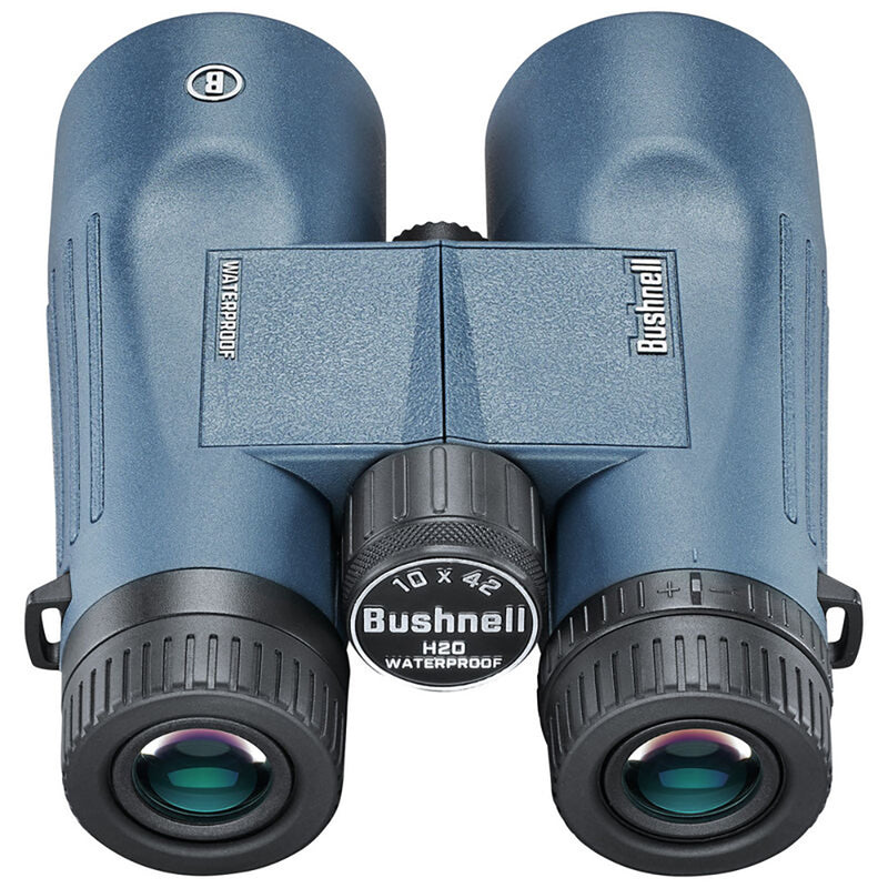 Bushnell 10x42mm H2O Binocular - Dark Blue Roof WP-FP Twist Up Eyecups