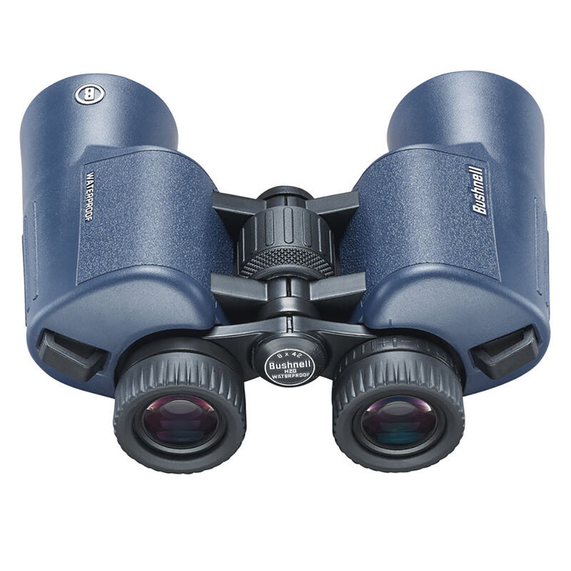 Bushnell 10x42mm H2O Binocular - Dark Blue Porro WP-FP Twist Up Eyecups