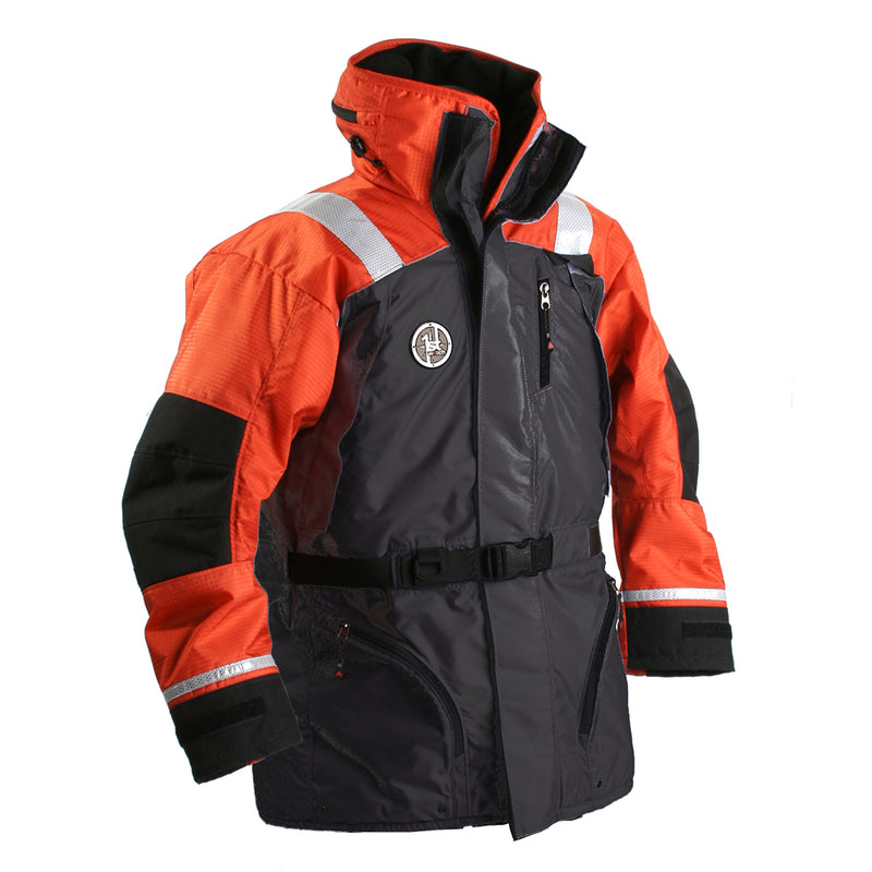 First Watch AC-1100 Flotation Coat - Orange-Black - XXL