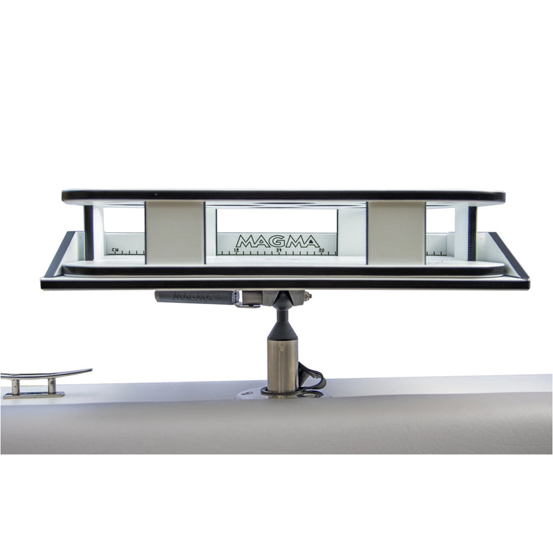 Magma Rectangle Party Table w-Fillet Table & LeveLock Mount