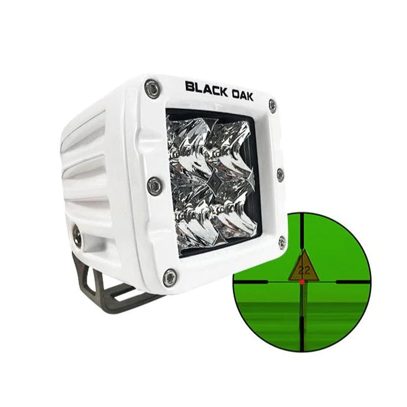 Black Oak Pro Series Infrared 2" 850nm Flood POD Light - White