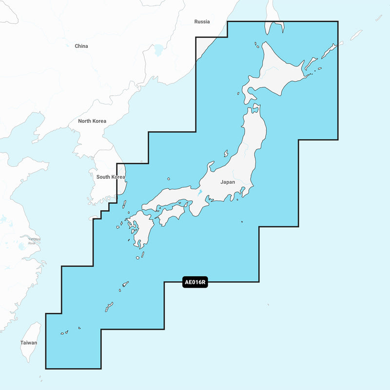 Garmin Navionics Vision+ NVAE016R - Japan - Lakes and Coast - Marine Chart