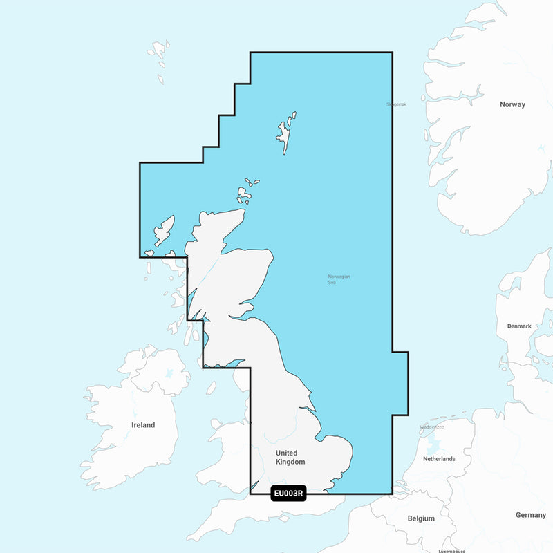 Garmin Navionics Vision+ NVEU003R - Great Britain, Northeast Coast - Marine Chart