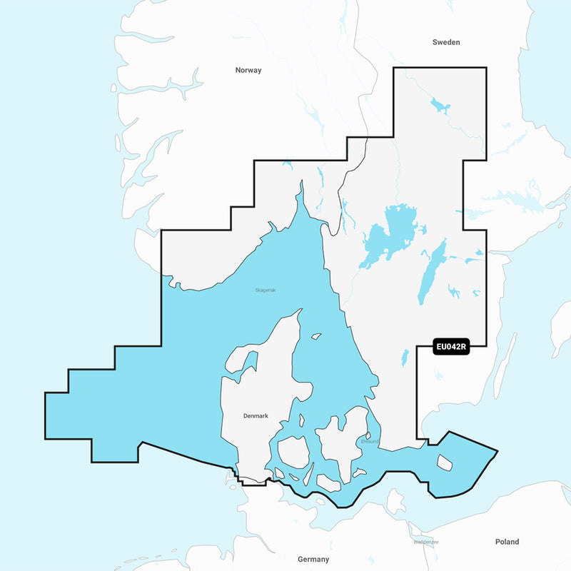 Garmin Navionics Vision+ NVEU042R - Oslo to Trelleborg - Marine Chart