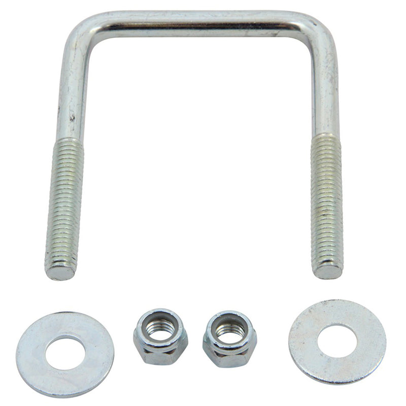 C.E. Smith Zinc U-Bolt 7-16"-14 X 3-1-8" X 4" w-Washers & Nuts - Square